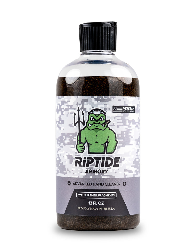 Riptide Advanced Hand Cleaner: Walnut Shell Fragments for Deep