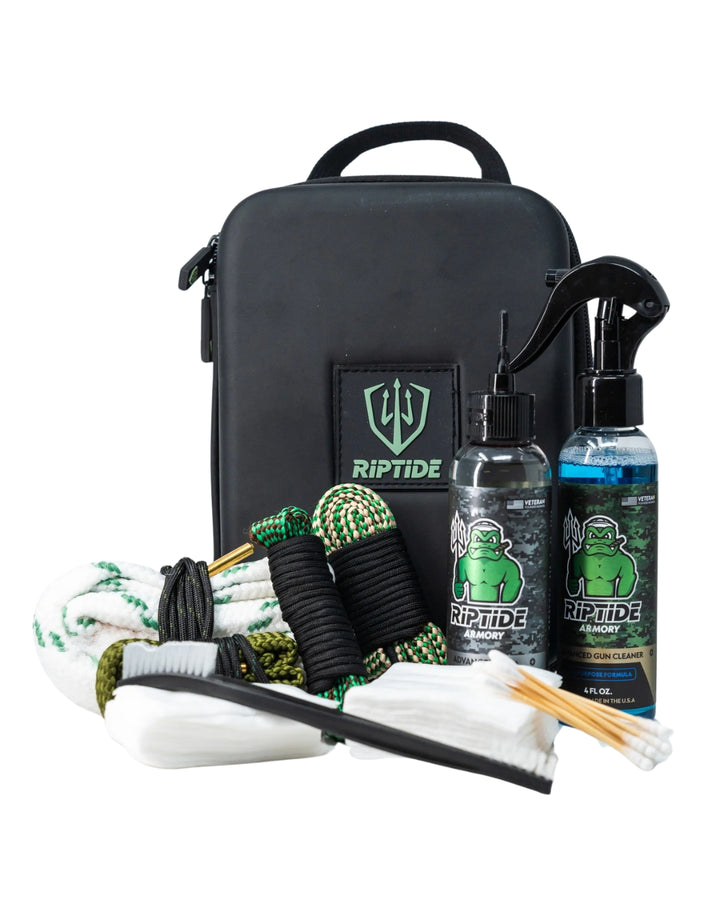 Ultimate Gun Cleaning Kit - Leather Case