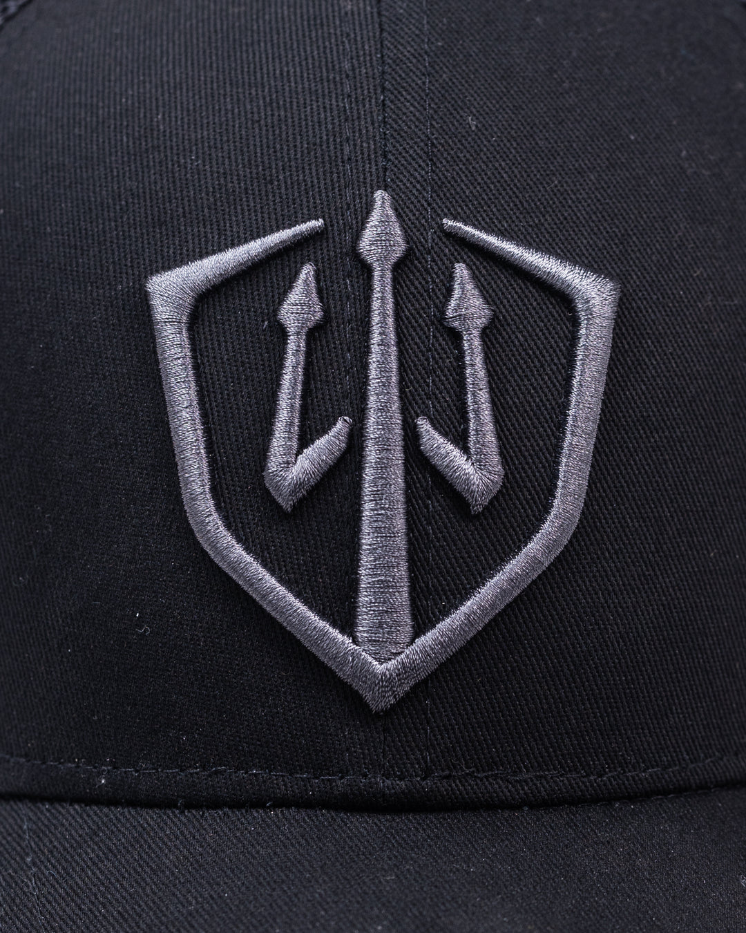 Gray Trident Trucker