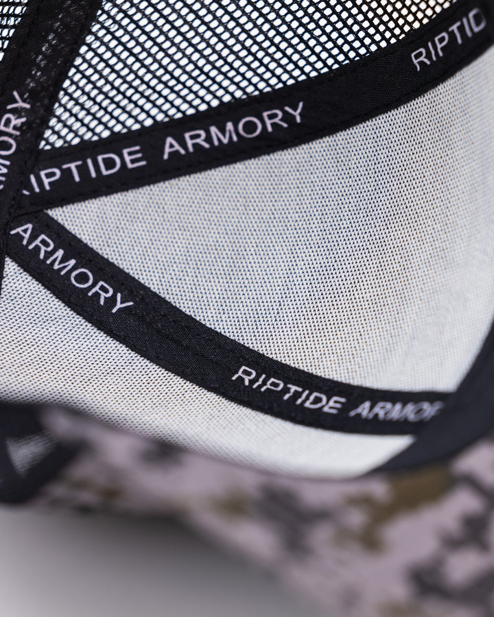 Camo Flag Trucker