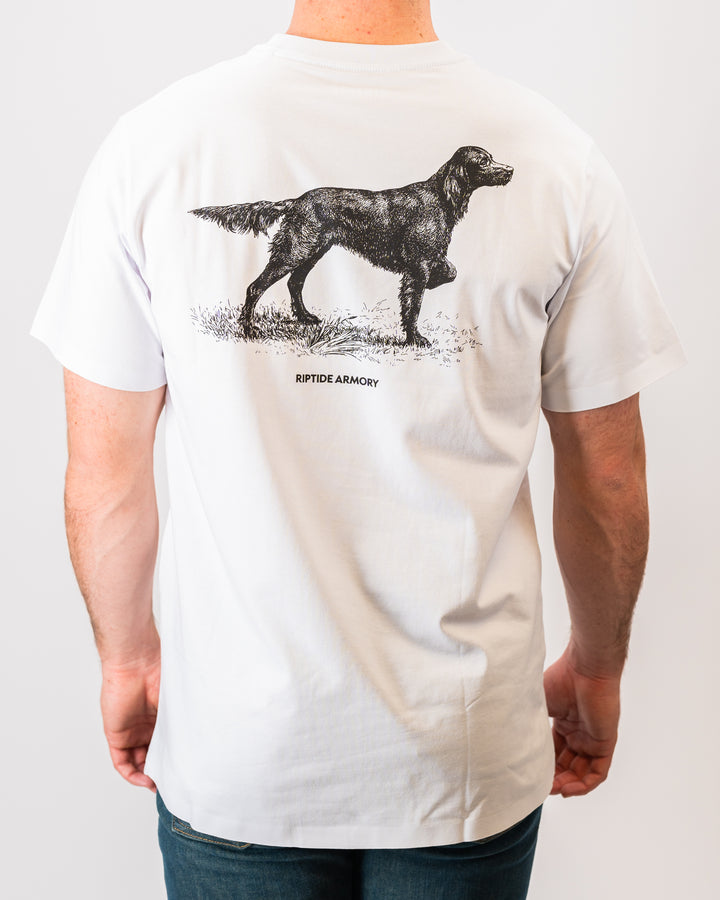 White Dog Tee
