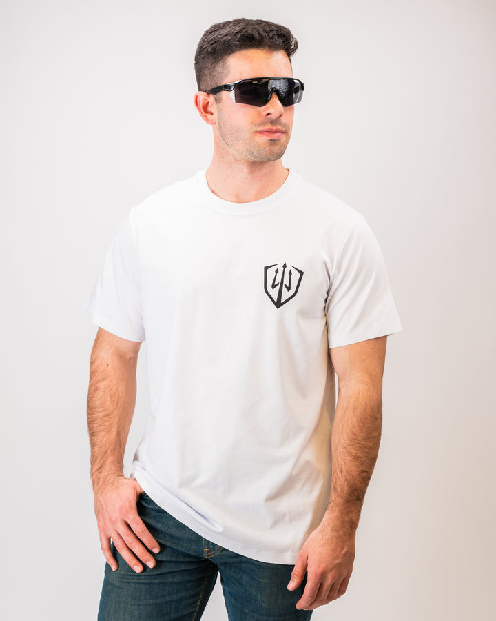 White Dog Tee